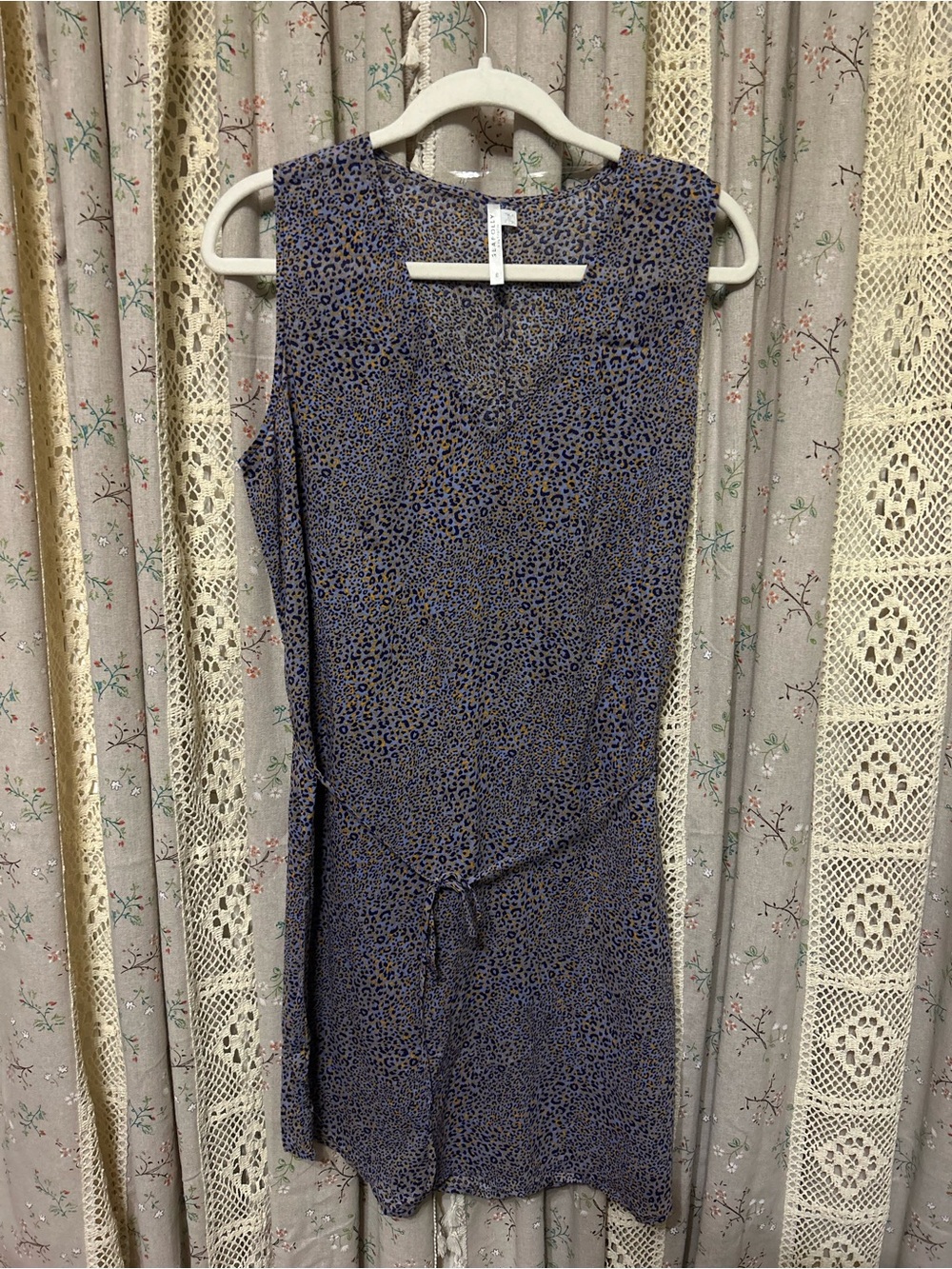 Seafolly Australia Leopard Print Sleeveless Mini Dress | Size‎ S | NWOT